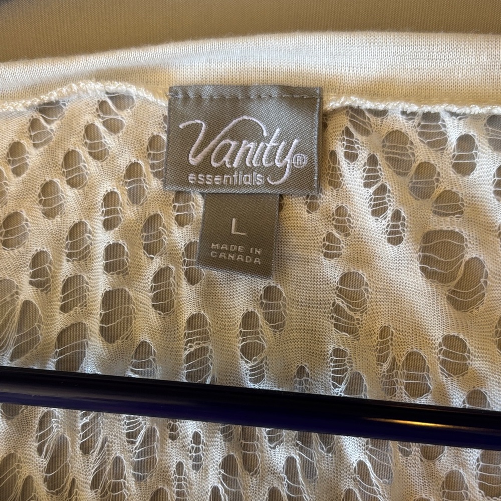 Vanity White Lace Knit Top